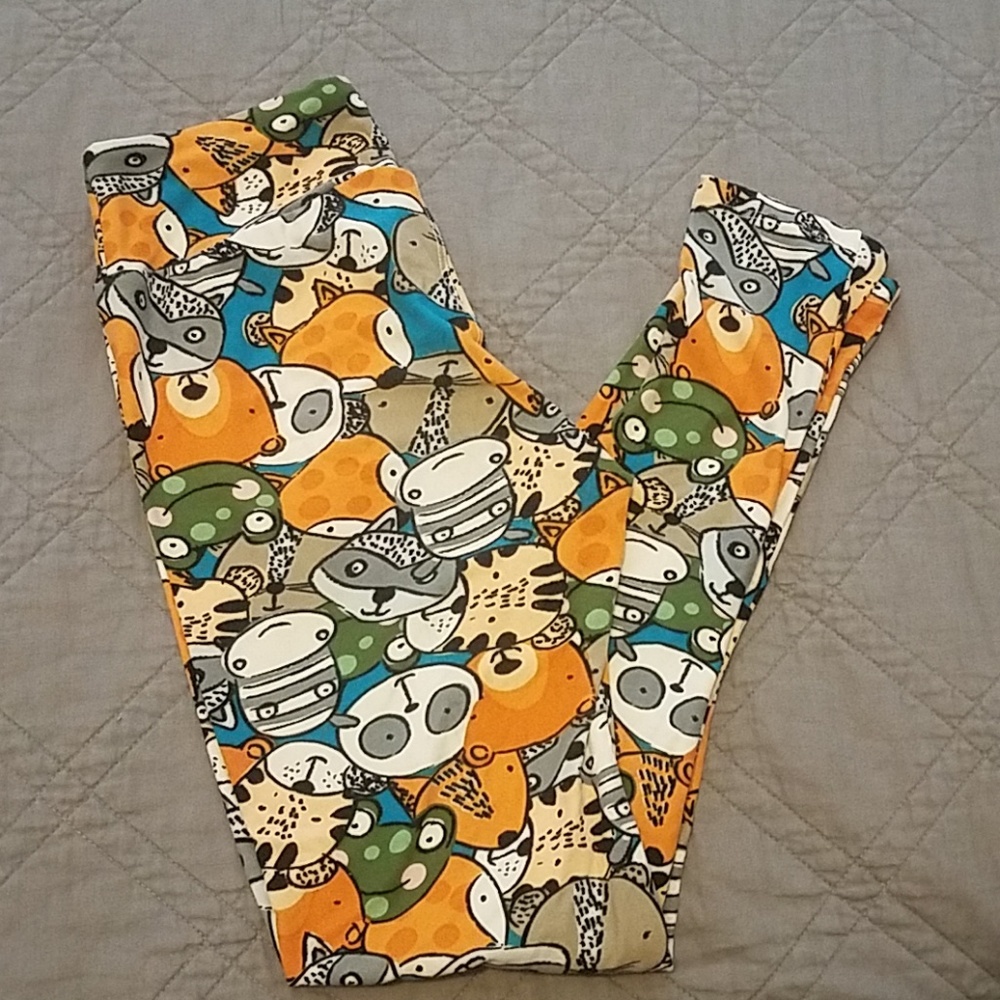 One Size LuLaRoe leggings cute animal design